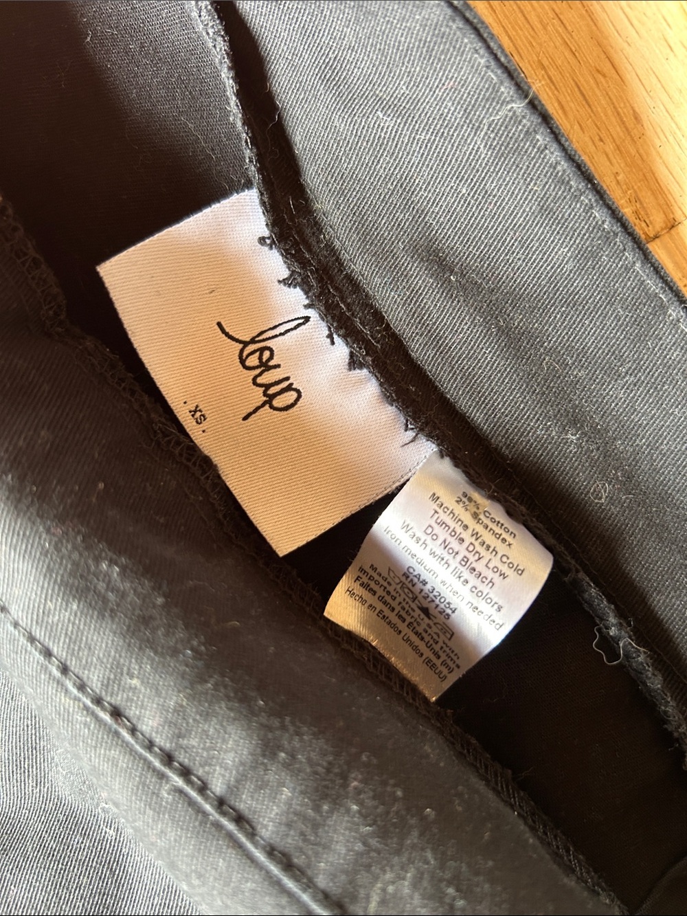 Loup Black Cotton Bib Jumpsuit Overalls - Picture 2 of 7